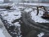 Works on Shelter object wall berm demounting to arrange the New Safe Confinement foundations