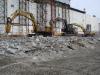 Works on Shelter object wall berm demounting to arrange the New Safe Confinement foundations