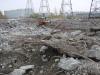 Works on Shelter object wall berm demounting to arrange the New Safe Confinement foundations