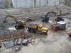 Works on Shelter object wall berm demounting to arrange the New Safe Confinement foundations