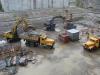 Works on Shelter object wall berm demounting to arrange the New Safe Confinement foundations