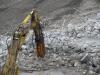 Works on Shelter object wall berm demounting to arrange the New Safe Confinement foundations