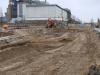 Ground works on the Northern belt of New Safe Confinement foundation