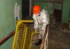 Works on the Shelter fire protection project