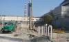 Works on the Northern belt of New Safe Confinement foundations